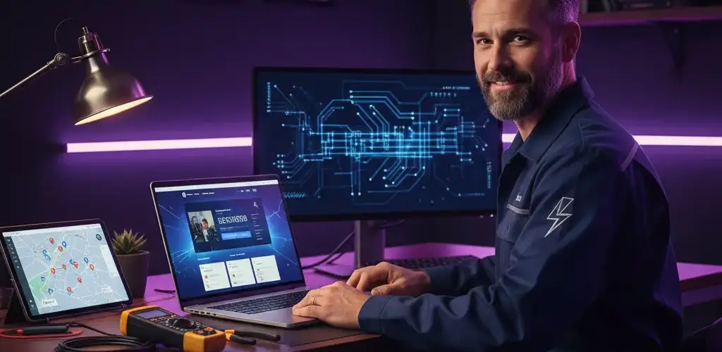 Création site internet électricien performant 2026